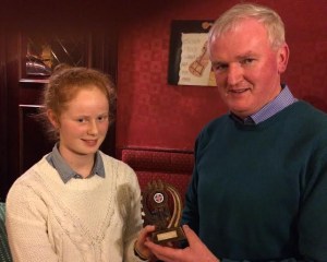 4.	Siobhain O’Sullivan (U14 Cork County Camogie Panellist 2014)