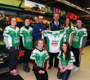 Presentation By Tesco of New set of Jerseys to Paul Fitzpatrick Chairman