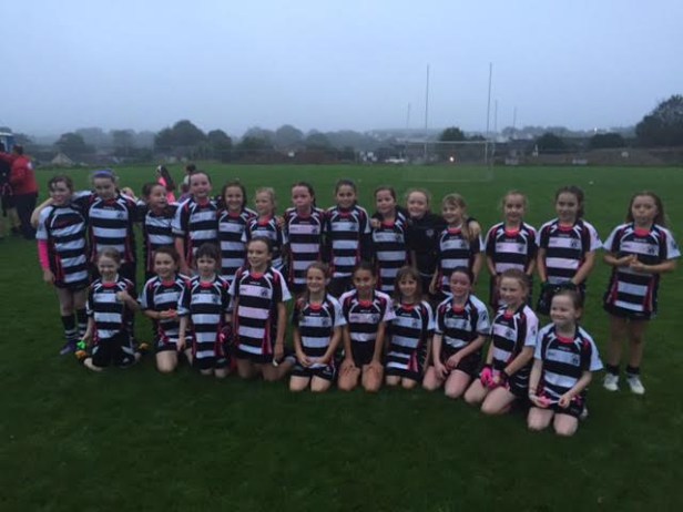 U10 Midleton Girls who defeated Glanmire